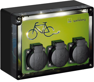 Fahrradladestation TG BCS 3 BE/FR LED