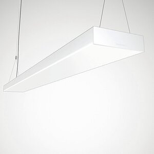 Hängeleuchten Opendo 47W 1493mm 4000K IP20 IK03 UGR19 DALI weiß symmetri