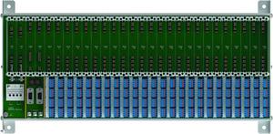 I/O System excom, Zone-2-Modulträge r für 24 Module, PTB 00 ATEX 2194 U