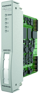 I/O System excom, 4-Kanal-Eingangsm odul, analog, PTB 03 ATEX 2217
