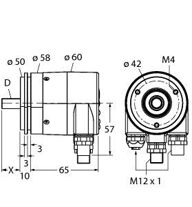Rotative Messtechnik, Absoluter Dre hgeber / Singleturn