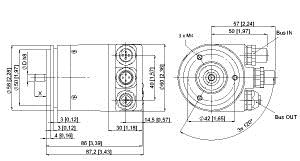 Rotative Messtechnik, Absoluter Dre hgeber / Multiturn