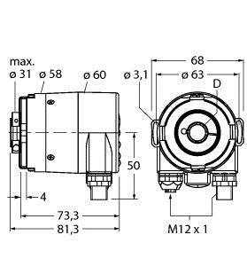 Rotative Messtechnik, Absoluter Dre hgeber / Singleturn