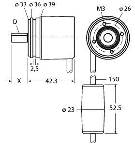 Rotative Messtechnik, Absoluter Dre hgeber / Multiturn