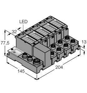 Programmierbares Set für einfache I /O-Kommunikation über Profibus-DP i