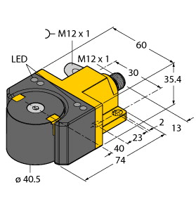 Induktiver Winkelsensor, mit CANope n Schnittstelle
