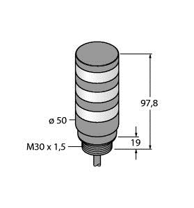 LED-Anzeige, Kompakt-Signalsäule