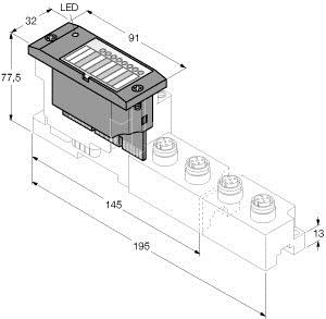 BL67 Elektronikmodul, RS485/422-Sch nittstelle