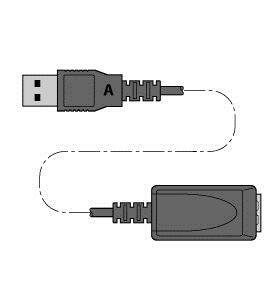 USB 2.0 Verlängerung Aktiv, A-Steck er auf A-Kupplung 5 Meter