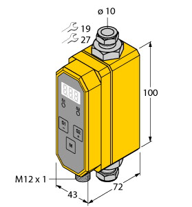 Durchflussmessung, Inline-Sensor mi t integrierter Auswerteelektronik