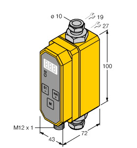 Durchflussmessung, Inline-Sensor mi t integrierter Auswerteelektronik
