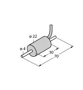Strömungsüberwachung, Inline-Sensor ohne integrierte Auswerteelektroni