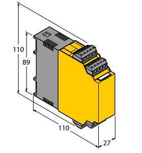 Analogsignaltrenner, 2-kanalig, IBE xU 08 ATEX 1130