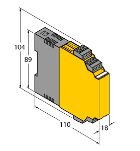 Ventil-Steuerbaustein, 2-kanalig, T ÜV 05 ATEX 2846 X