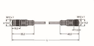 PROFIBUS-Leitung, PVC-Kabelmantel