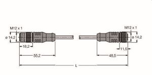 PROFIBUS-Leitung, PVC-Kabelmantel