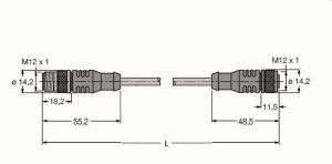 PROFIBUS-Leitung, PVC-Kabelmantel