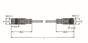 PROFIBUS-Leitung, PVC-Kabelmantel