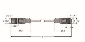 PROFIBUS-Leitung, PVC-Kabelmantel