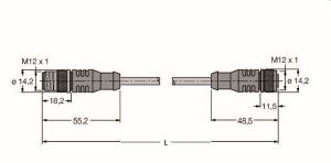 PROFIBUS-Leitung, PVC-Kabelmantel