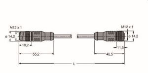 PROFIBUS-Leitung, PVC-Kabelmantel