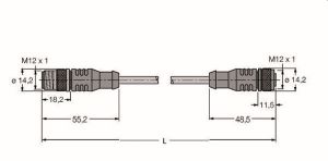 PROFIBUS-Leitung, PVC-Kabelmantel