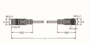 PROFIBUS-Leitung, PVC-Kabelmantel