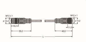 PROFIBUS-Leitung, PUR-Kabelmantel