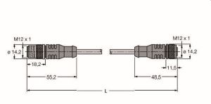 PROFIBUS-Leitung, PUR-Kabelmantel