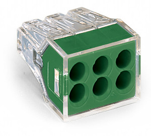 Verbindungsdosenklemme ein- und mehrdrähtige Leiter max. 2,5mm²