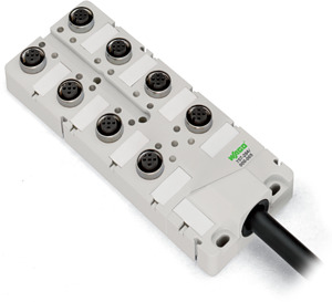 Sensor/Aktor Box 8-fach 4-polig 5m Anschlusskabel IP67