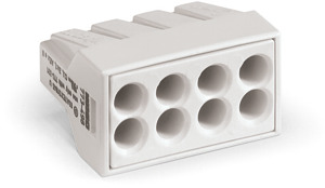 8-Leiter-Klemme Ex e II 24A lichtgrau 0,75-2,5qmm 550V