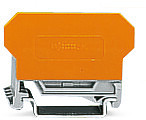 2-Leiter-Basisklemmenblock 2,5qmm b=12mm 0,08-2,5qmm Trennwand orange
