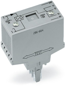 AC-Stromflussüberwachungs-Baustein b=25mm 0,2-3A 1 Wechsler