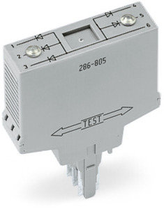 Diodengatter-Baust. 5 Dioden b=15mm 5x1N4007 gemeinsame Anode