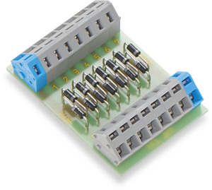 Gepoltes Diodengatter 14Dioden AC/DC 250V 0,08-2,5qmm gem.Kathode