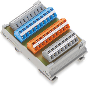 Anschluss-Baustein 125VAC/DC f. 8 3-Leiter-Initiatoren