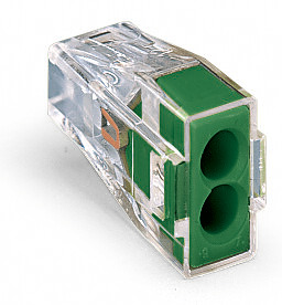 Verbindungsdosenklemme ein- und mehrdrähtige Leiter max. 2,5mm²