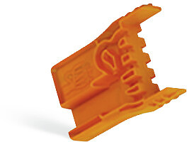 Verdrahtungshilfe orange für eindrähtige Leiter