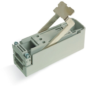 Abgriffmodul 2,5qmm mit Schraubanschluss grau