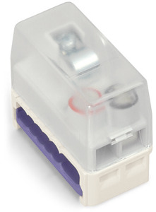 Einspeisemodul 2-polig Schraubanschl. grau 3A 50V