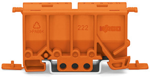 Befestigungsadapter 2-5pol. orange