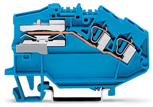 2-Leiter-N-Trennklemme 4qmm blau 0,08-4qmm 400V 6kV