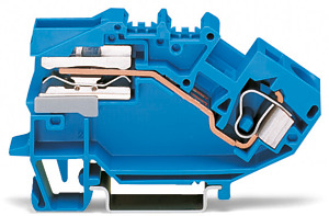 1-Leiter-N-Trennklemme 10qmm blau 0,2-10qmm 400V 6kV