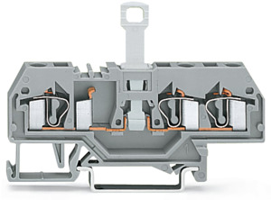 3-Leiter-Trennklemme 4qmm grau 0,08-4qmm 400V 6kV