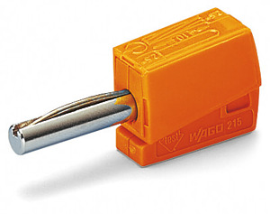 Bananenstecker 4mm orange