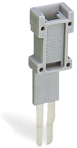 Prüfadapter-Modul b=6mm grau anreihbar