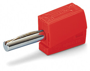 Bananenstecker 4mm rot