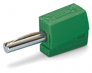 Bananenstecker 4mm grün