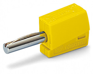 Bananenstecker 4mm gelb